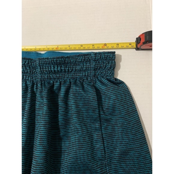 Nike Jordan Basketball Shorts Dri Fit Blue Geometric Mens S Training Jumpman - Picture 10 of 11